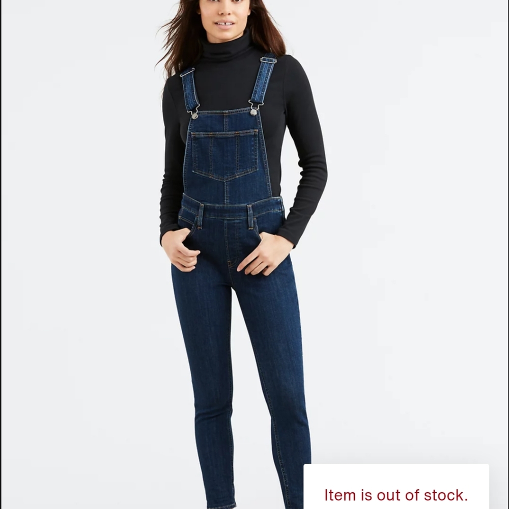 Levi's Skinny Overalls